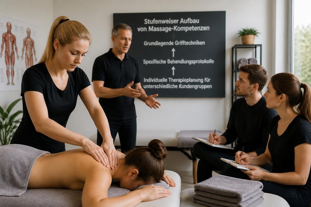 Massage technique progression