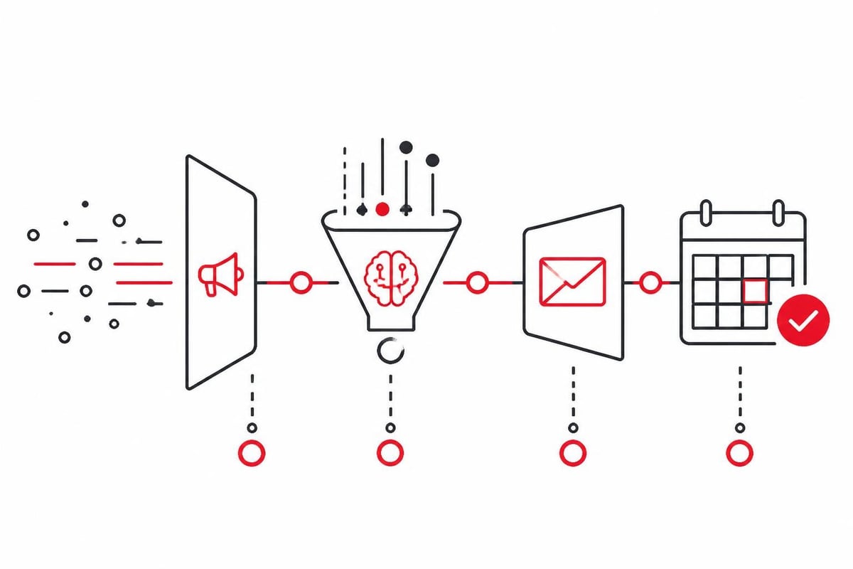 Lead generation workflow stages