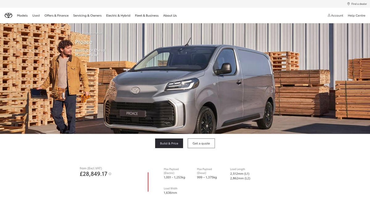 7 Top Tow Van Choices For Reliable Towing In 2026 - Toyota Proace