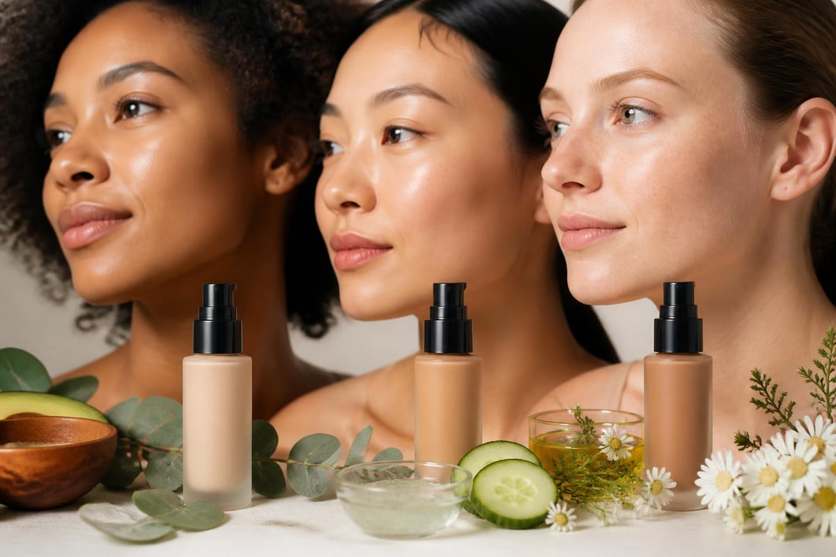 Skin type selection