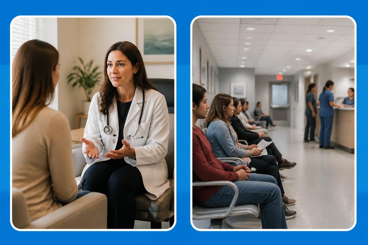 Private practice vs corporate healthcare comparison