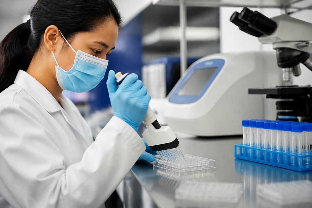 Exosomes quality testing workflow