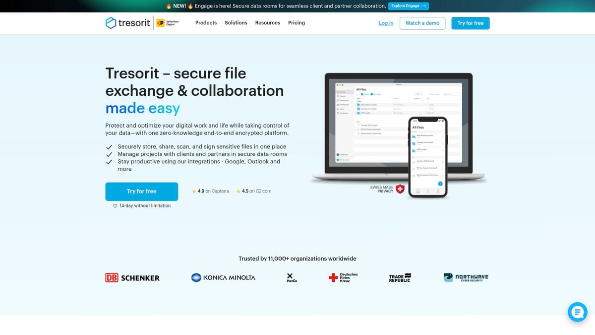 7 Top Encrypted Cloud Service Options for Secure Storage 2026 - Tresorit