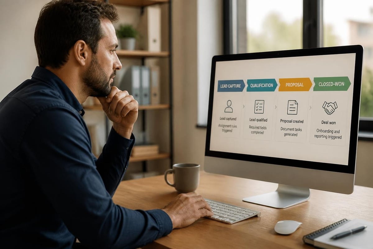 CRM workflow automation