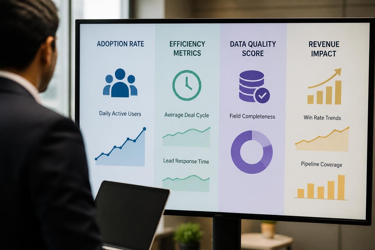 CRM success dashboard