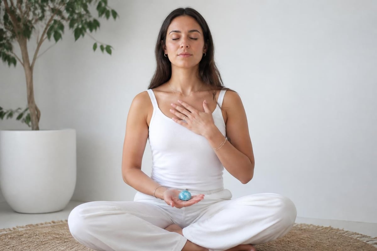 Larimar meditation practice