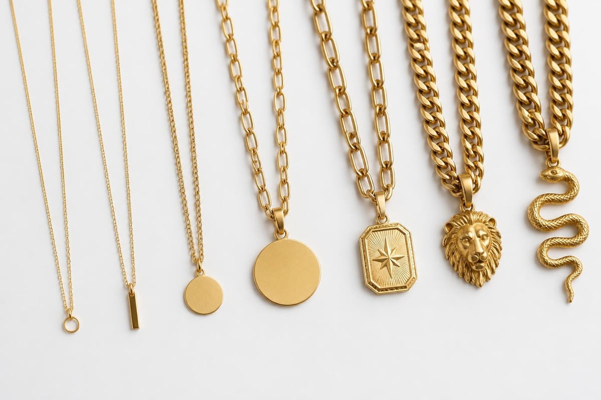 Evolution of necklace sizes from 2020 to 2026
