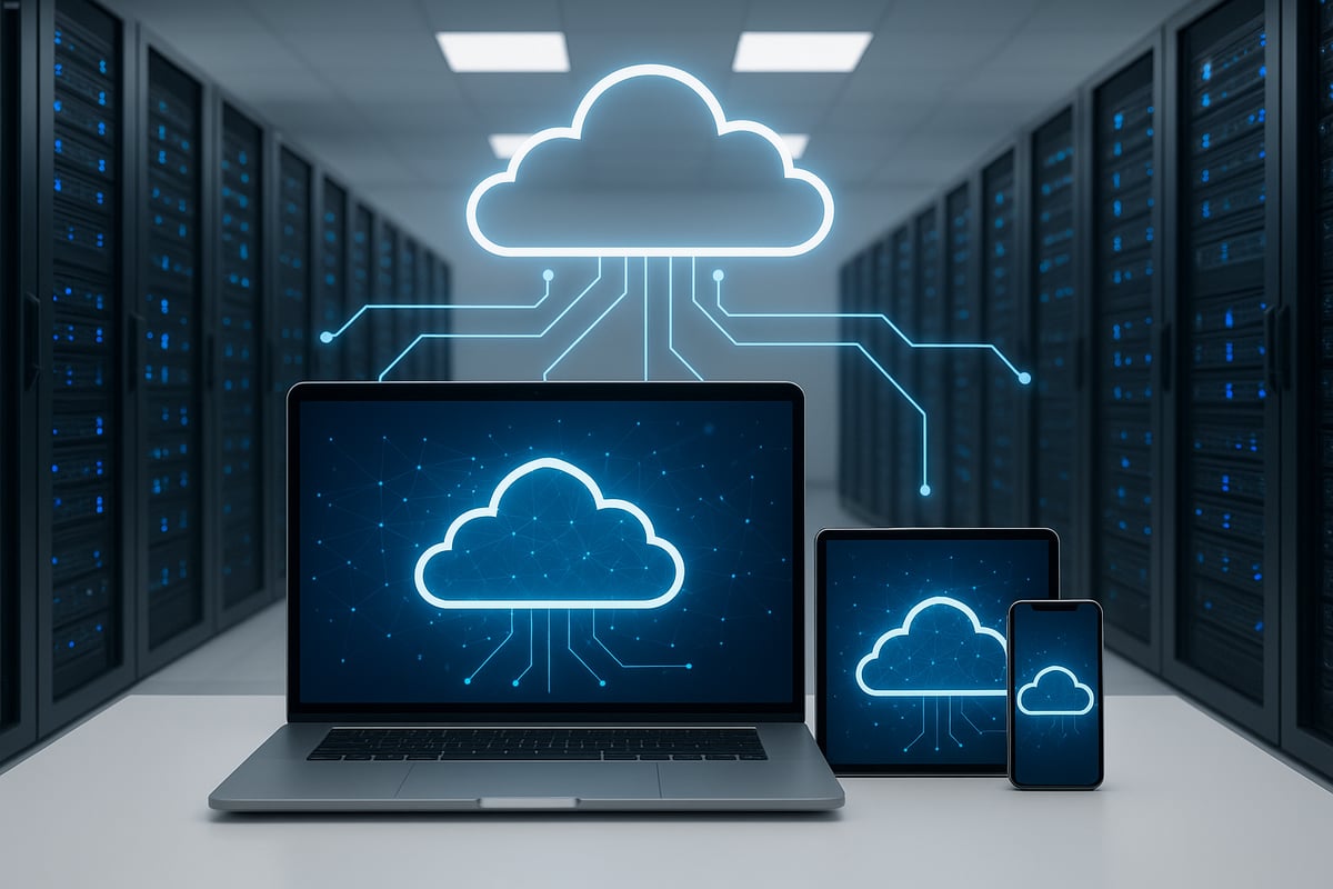 Was bedeutet „Daten in einer Cloud speichern“?