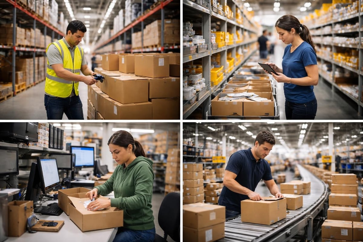 Fulfillment center workflow