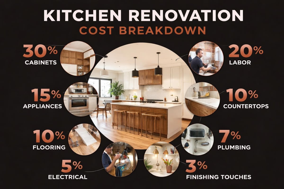 Kitchen renovation expense categories