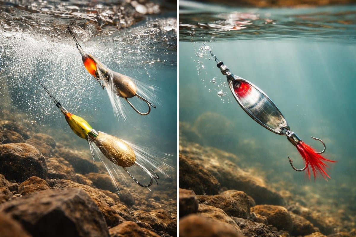 Spinner and spoon mechanics