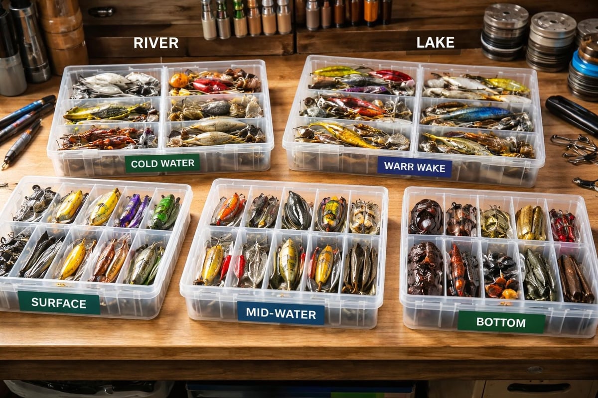 Lure organization system