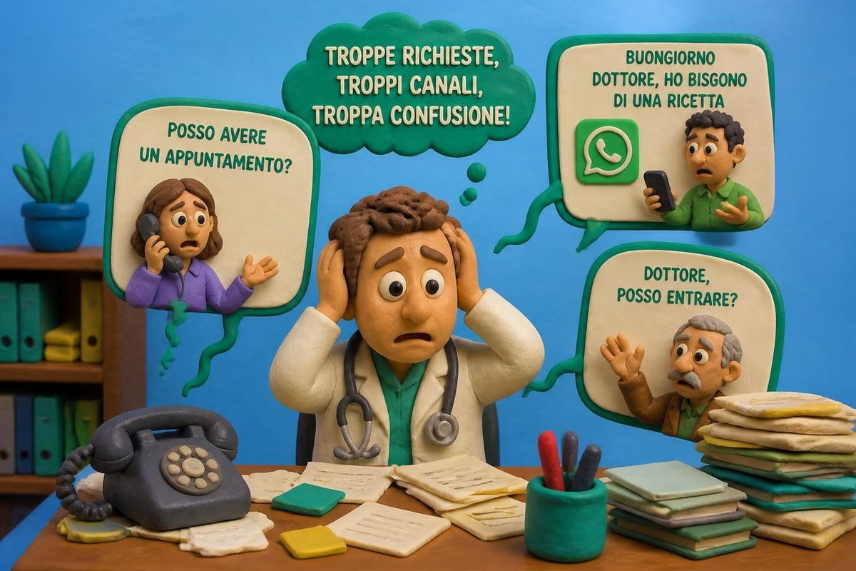 Flusso disorganizzato richieste mediche