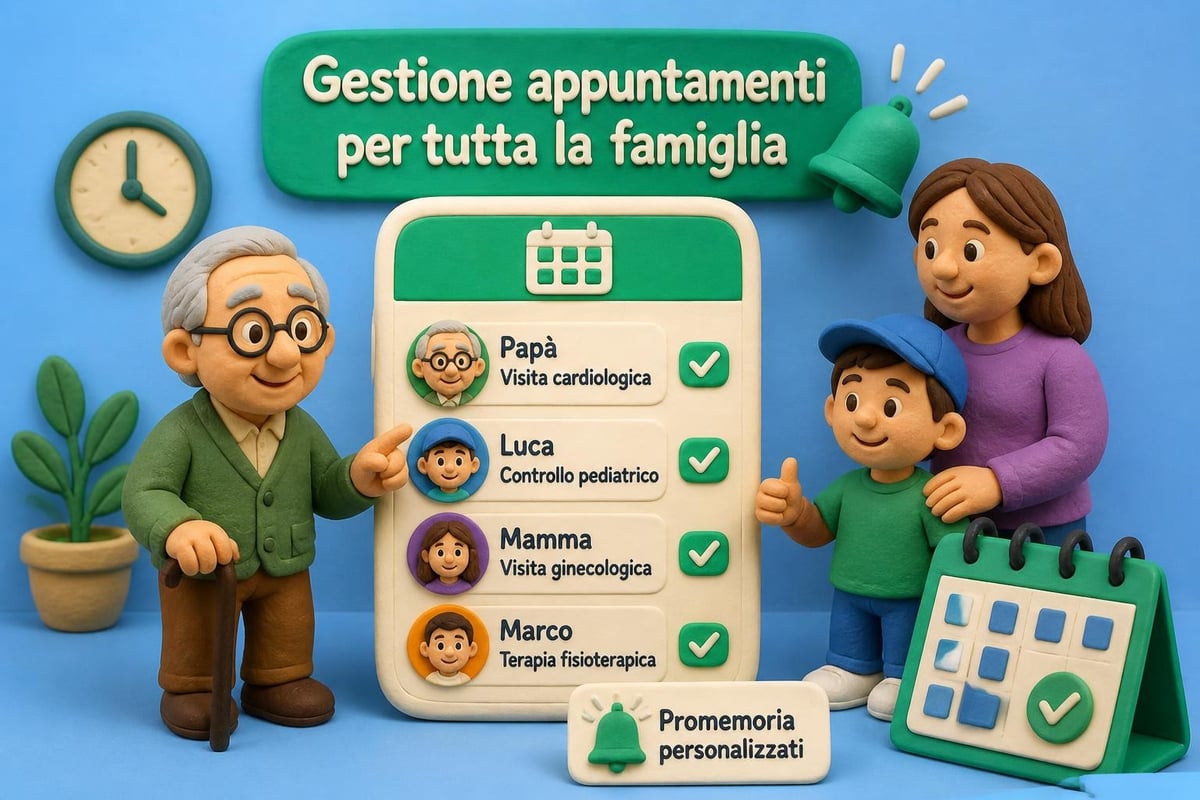 Gestione appuntamenti famiglia