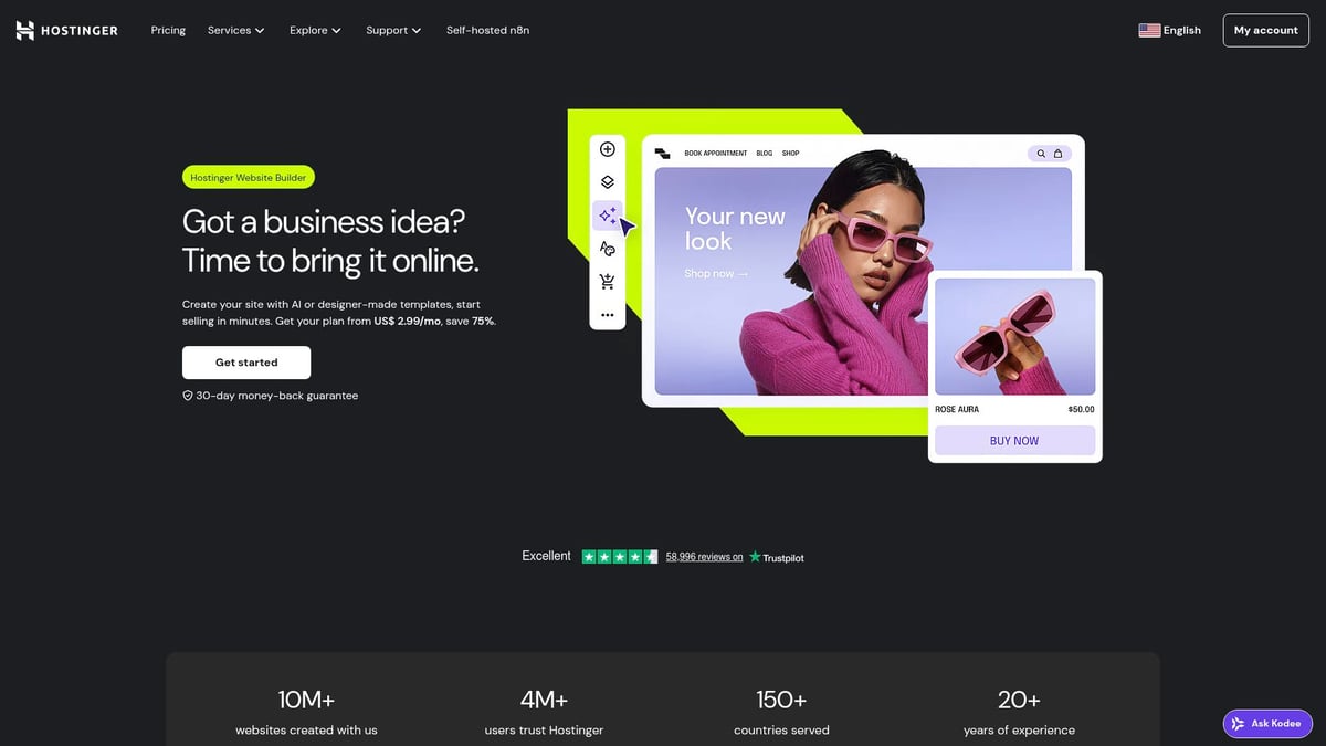7 Best AI-Powered Website Builder Tools for 2026 - Zyro