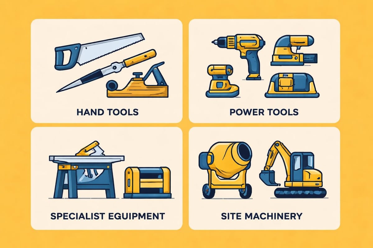 Types of carpenter tools covered by insurance Types of carpenter tools covered by insurance