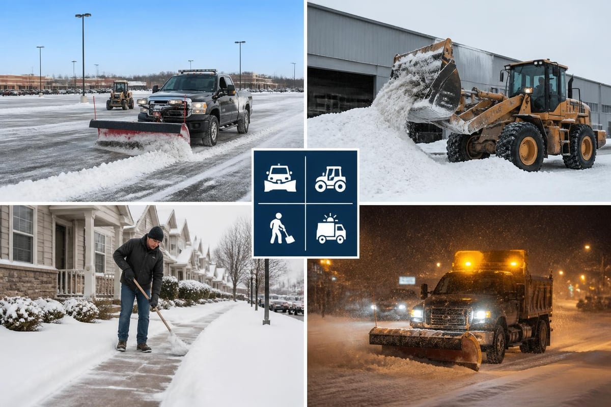 Snow contractor service specializations