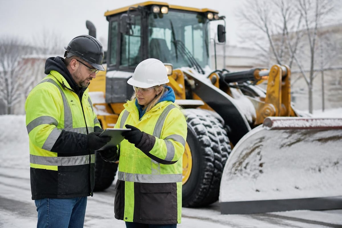 Snow contractor safety protocols