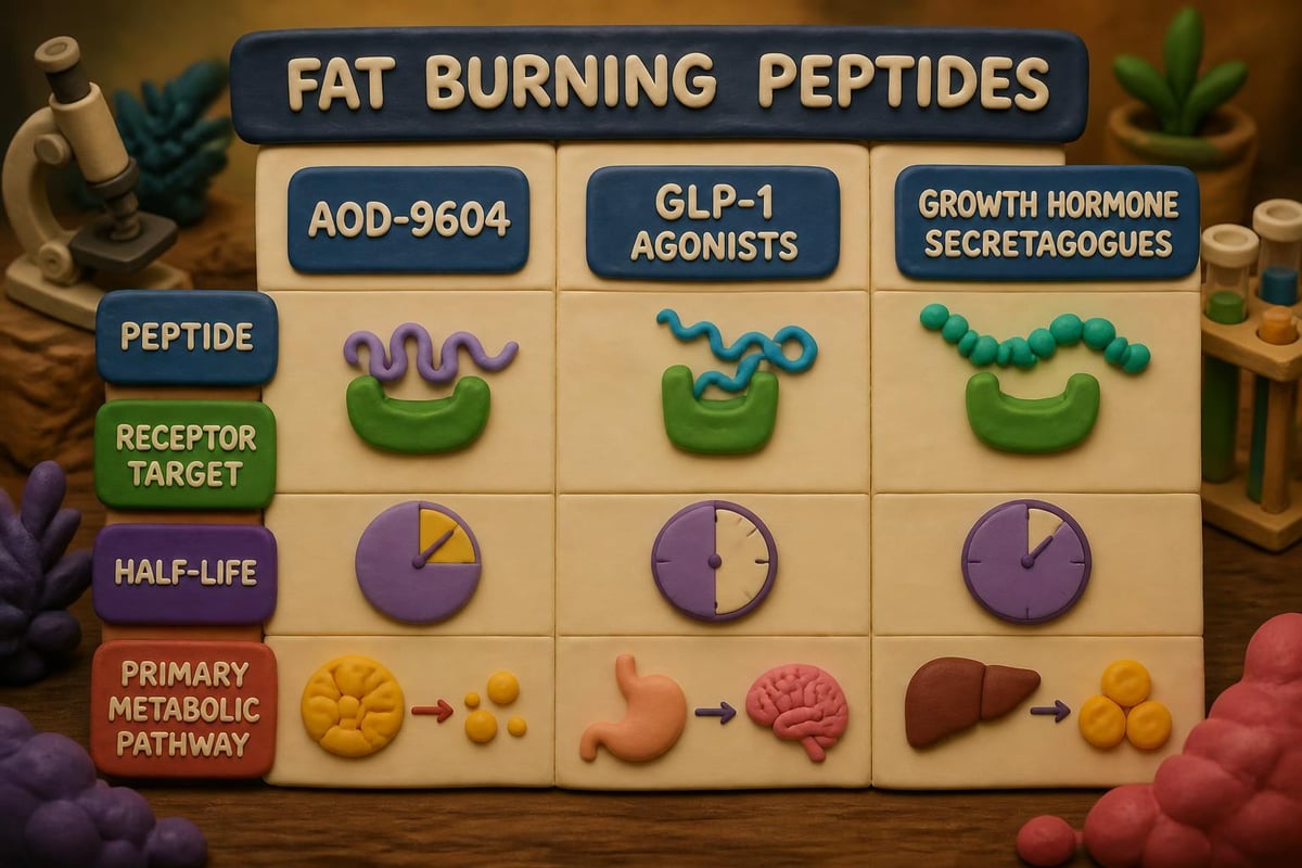 Peptide comparison matrix
