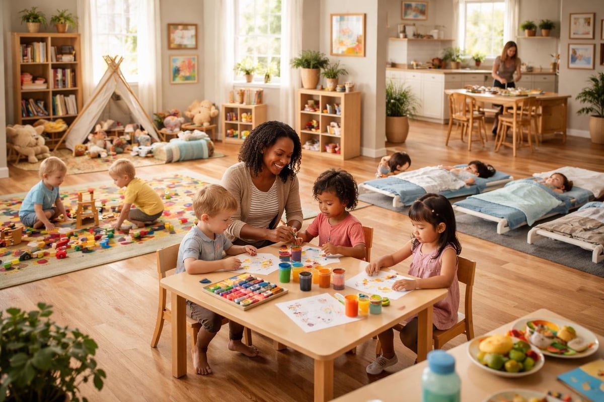 Home childcare daily schedule