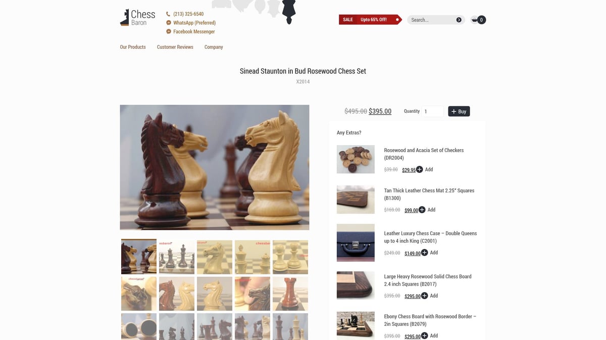 Top 8 Luxury Chess Set Picks for Elegance in 2026 - Sinead Staunton in Bud Rosewood Chess Set (X2014)