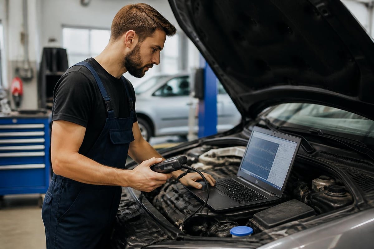 Diagnostic process for European cars