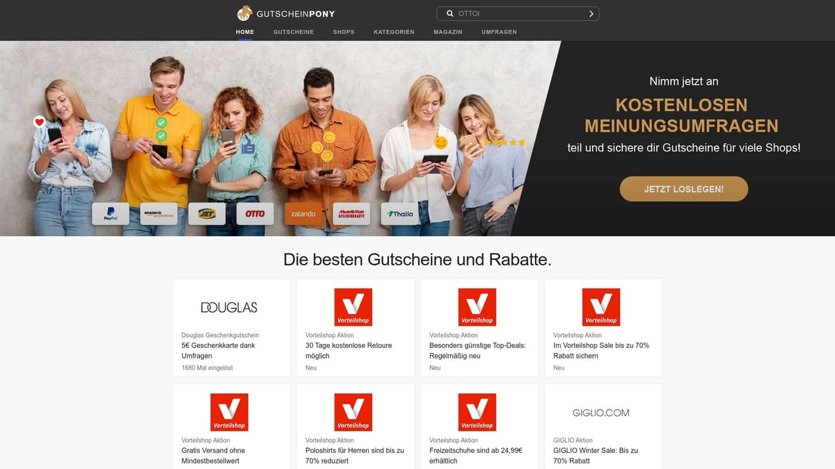 Top 9 Unverzichtbare Schnäppchen Seiten Für Sparfüchse 2026 - Gutscheinpony – Smarte Gutscheinsuche für Online-Shops