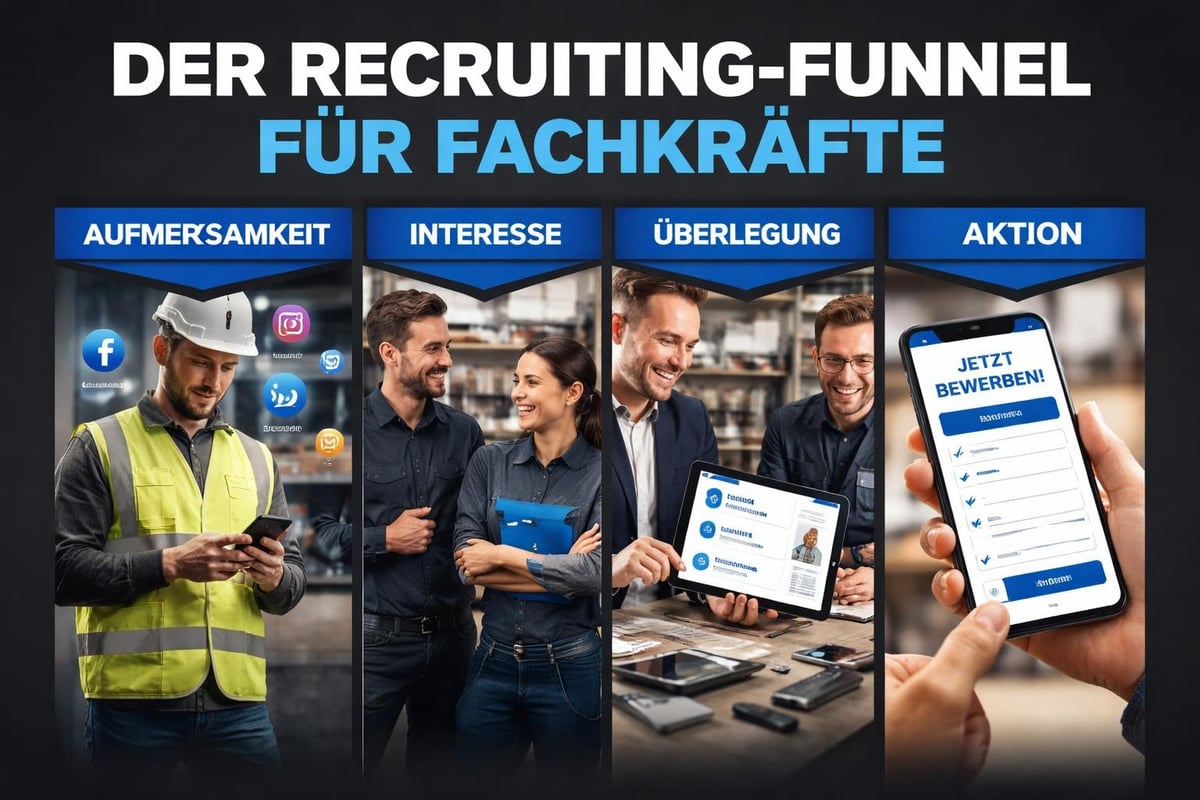 Recruiting funnel phases