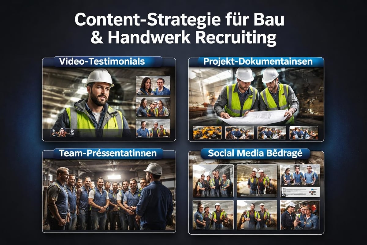 Content types for recruiting