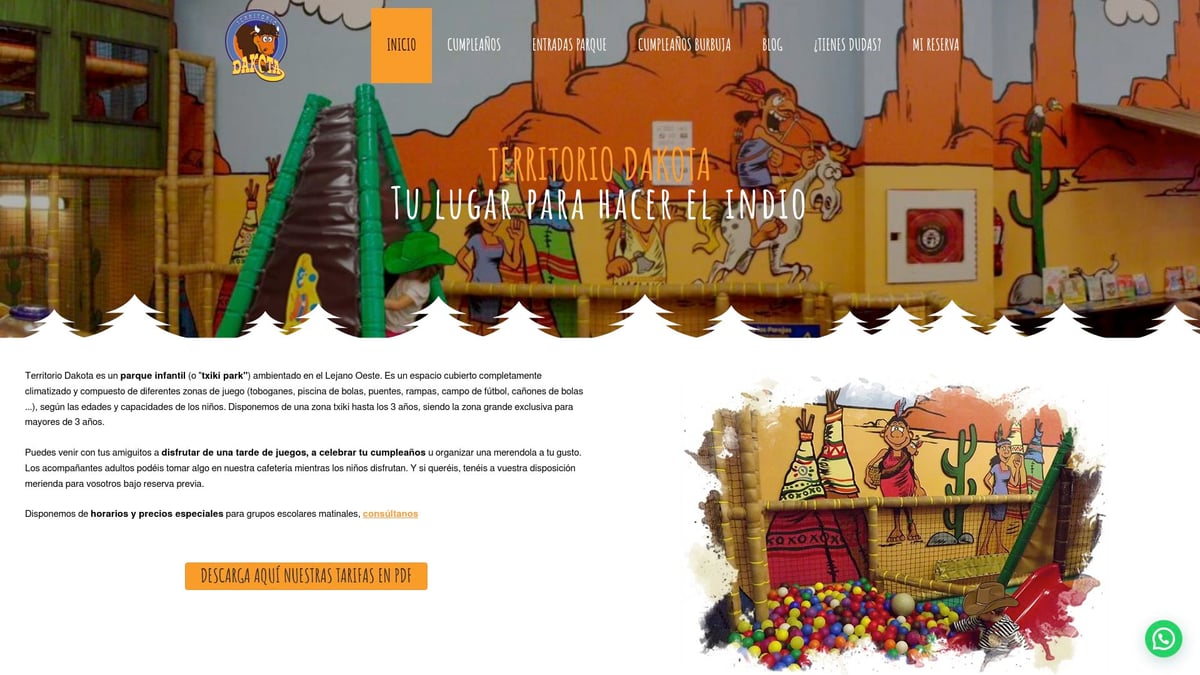 Los 7 Mejores Parques Infantiles en Bilbao para Visitar en 2026 - 4. Territorio Dakota