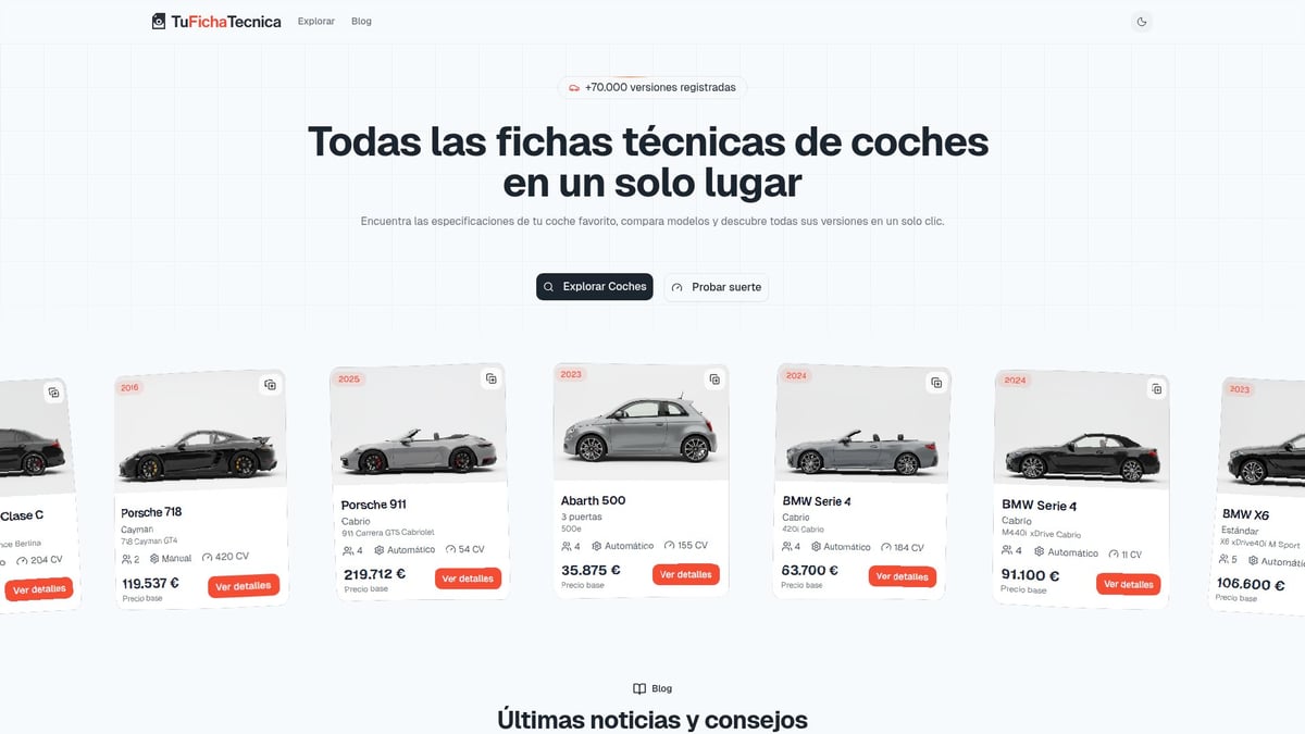 7 Coches Automáticos Baratos Que Debes Considerar en 2025 - TuFichaTecnica: Tu aliado para comparar coches automáticos baratos
