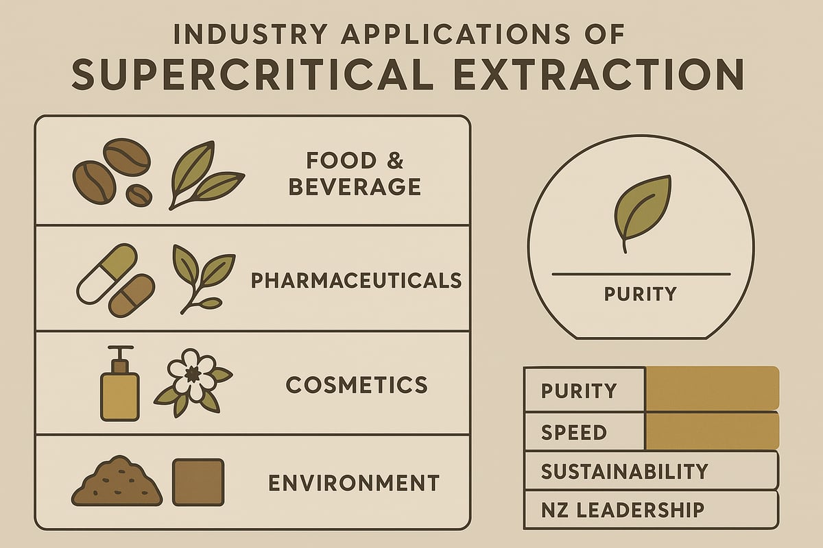 Industry Applications: Food, Pharmaceuticals, Cosmetics, and Beyond