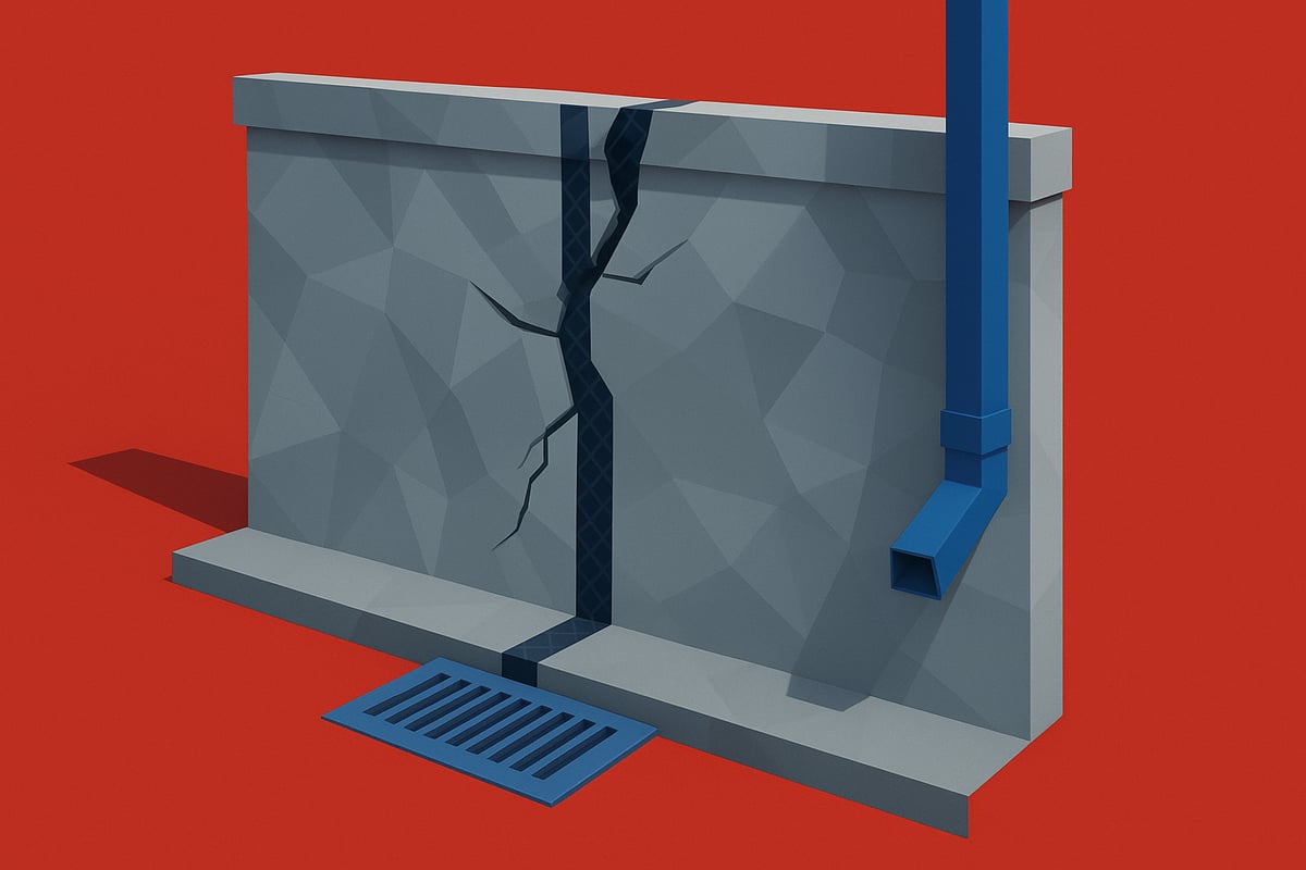 Preventing Future Cracks in Concrete Walls