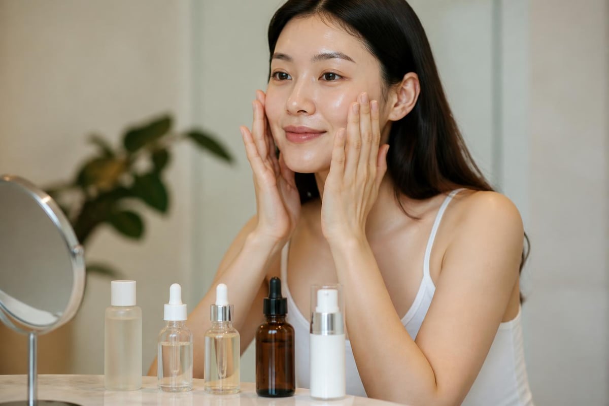 Serum layering technique