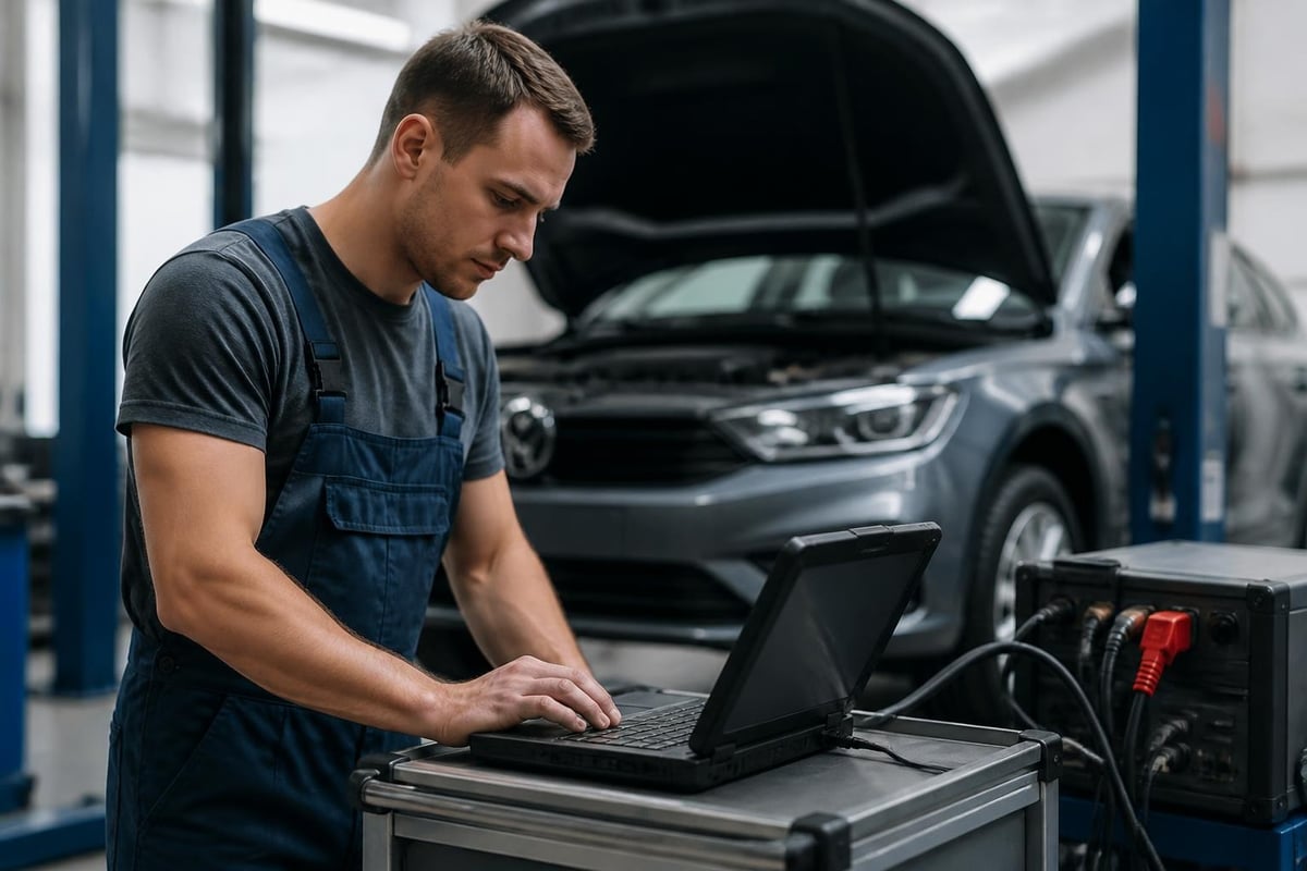 Volkswagen diagnostic training