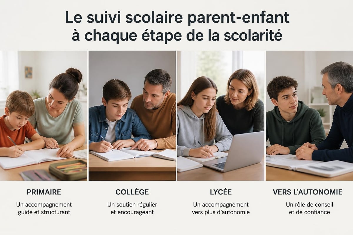 Adaptation du suivi scolaire selon les niveaux