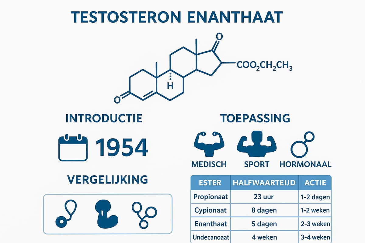 Test Enanthate Guide 2025: Alles Over Gebruik En Voordelen 1 Wat is Test Enanthate?