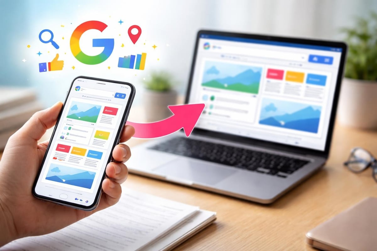 Mobile-first indexing concept