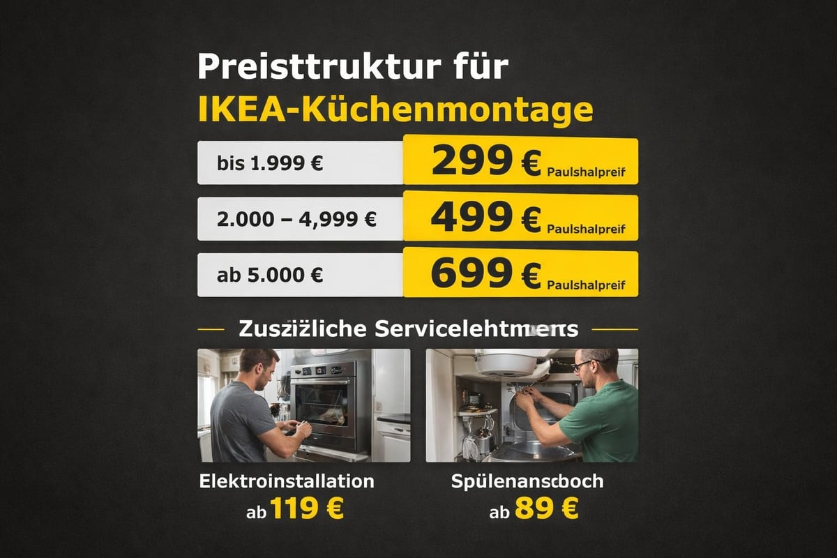 IKEA Küchenmontage Kostenmodell