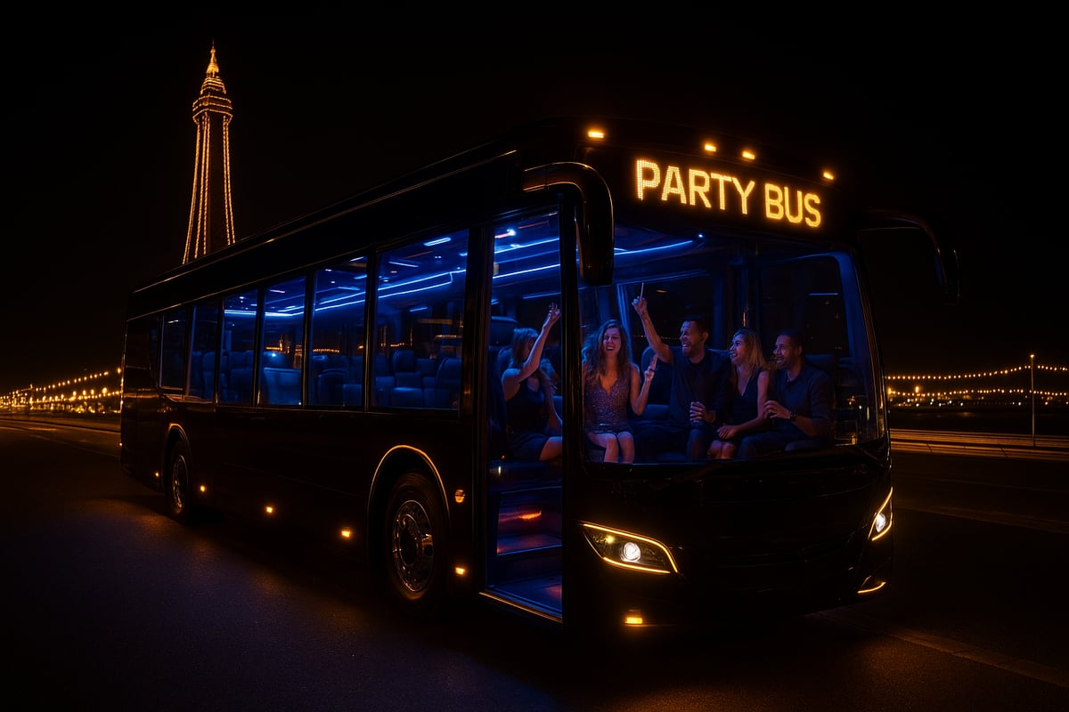 Types of Party Buses and Key Features in 2026