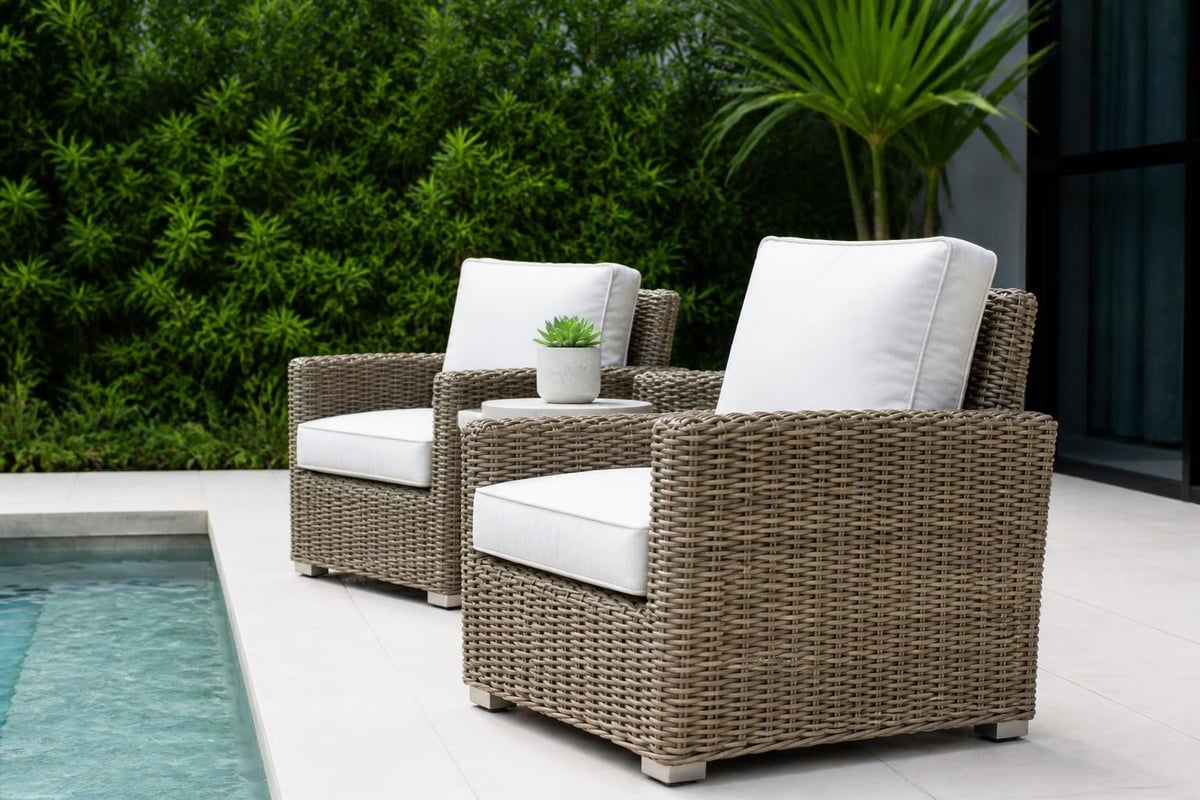Synthetic rattan material properties