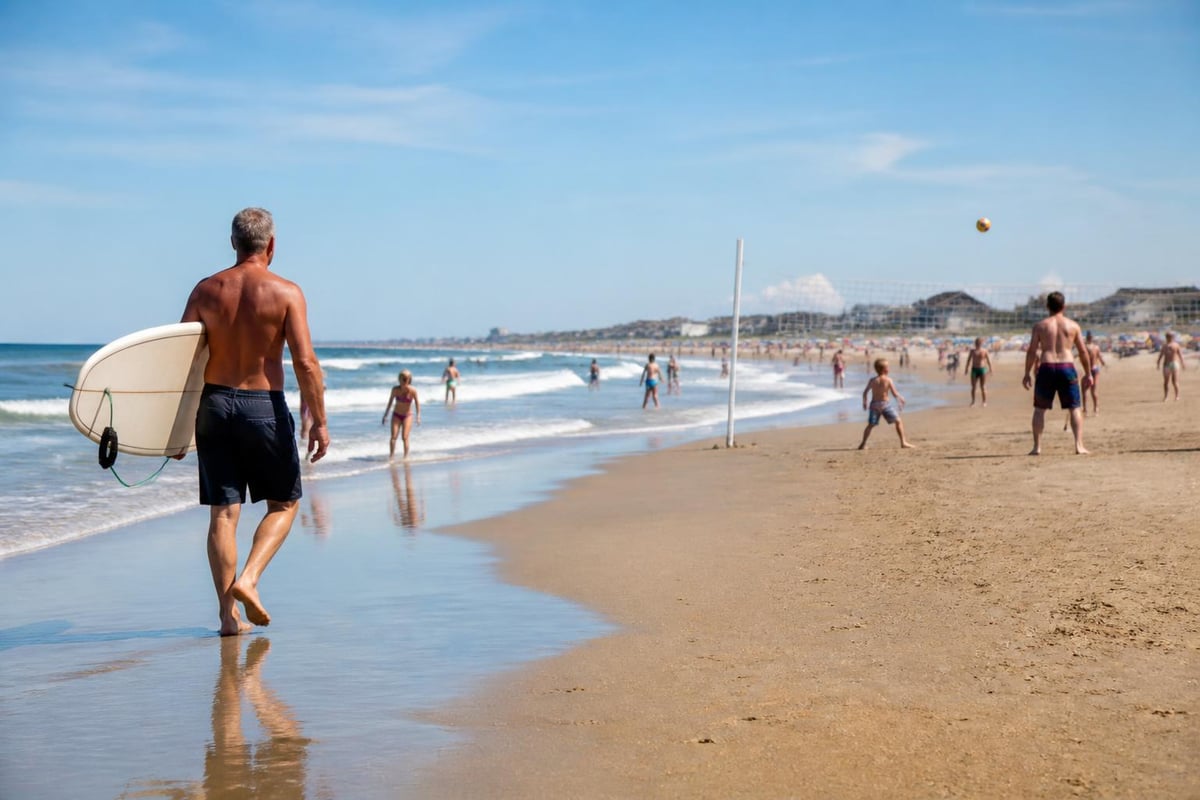 Beach recreation options