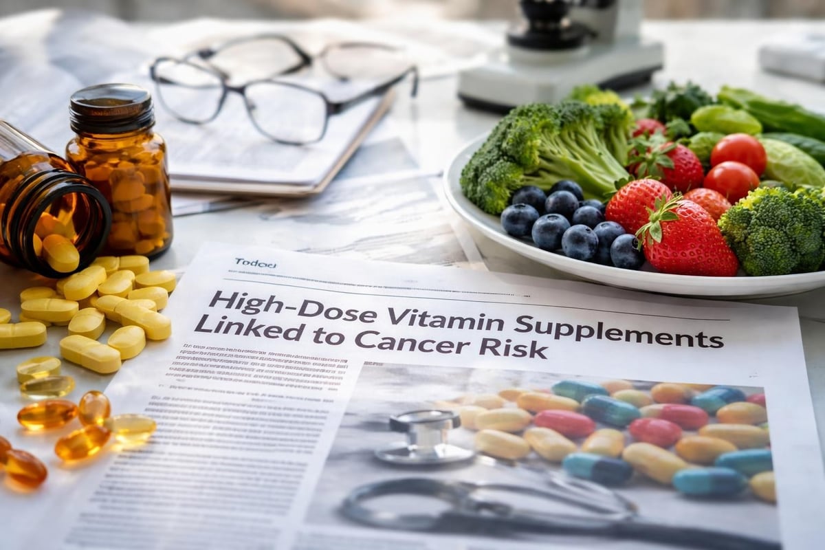 Research on vitamin supplements and cancer