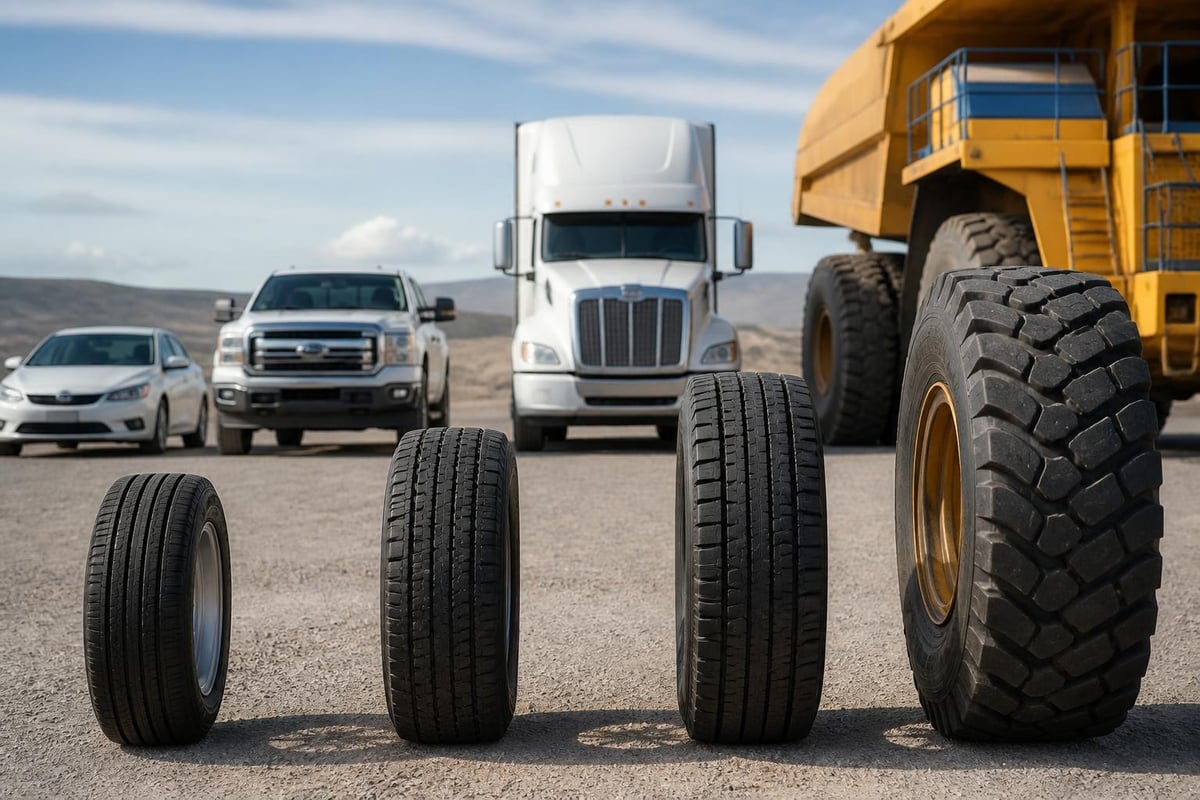 Tire pricing tiers by category