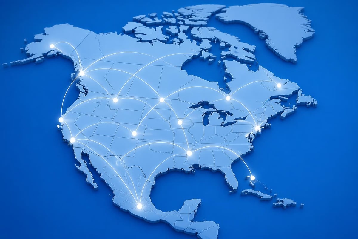 2026 World Cup host cities map