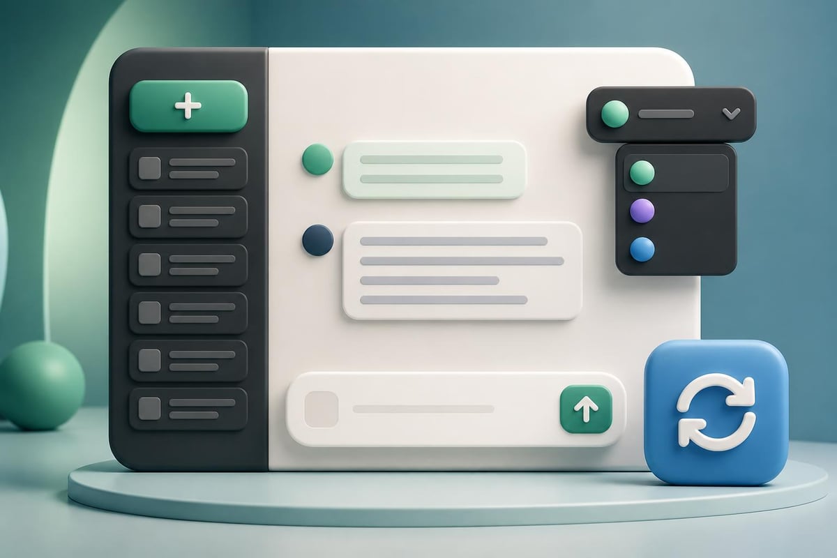 ChatGPT interface elements