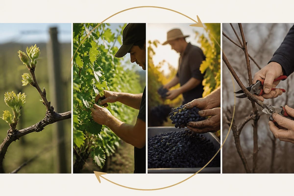 Seasonal vineyard rhythms