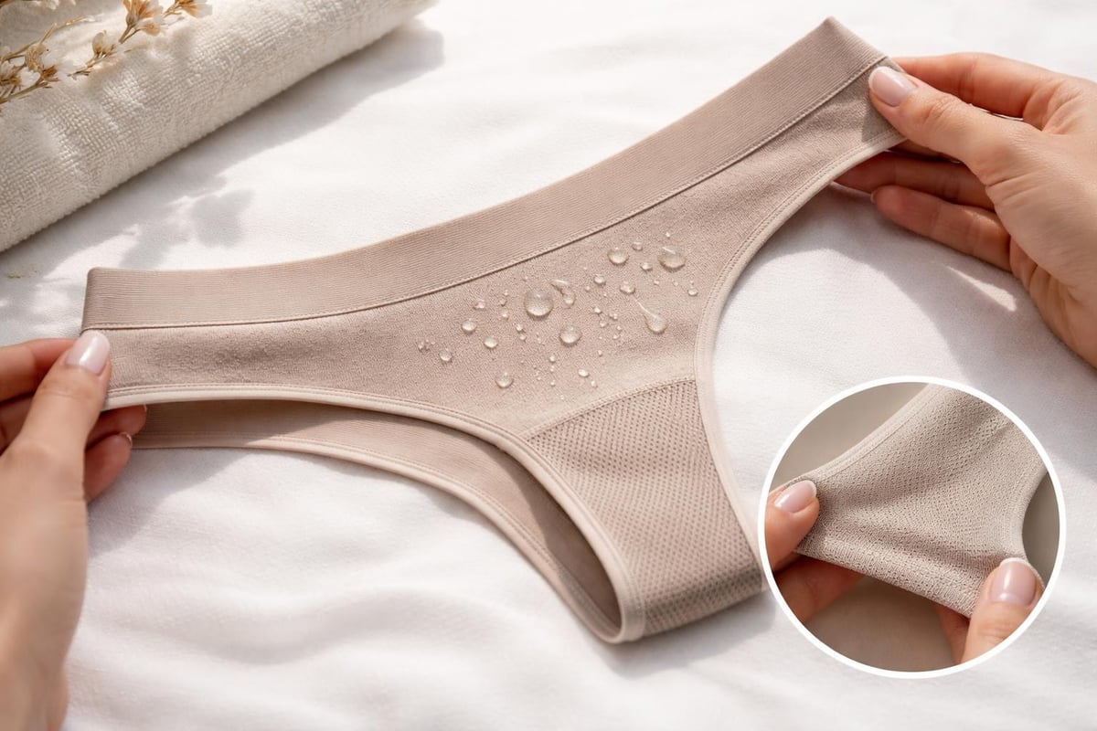 Fabric technology in modern thongs