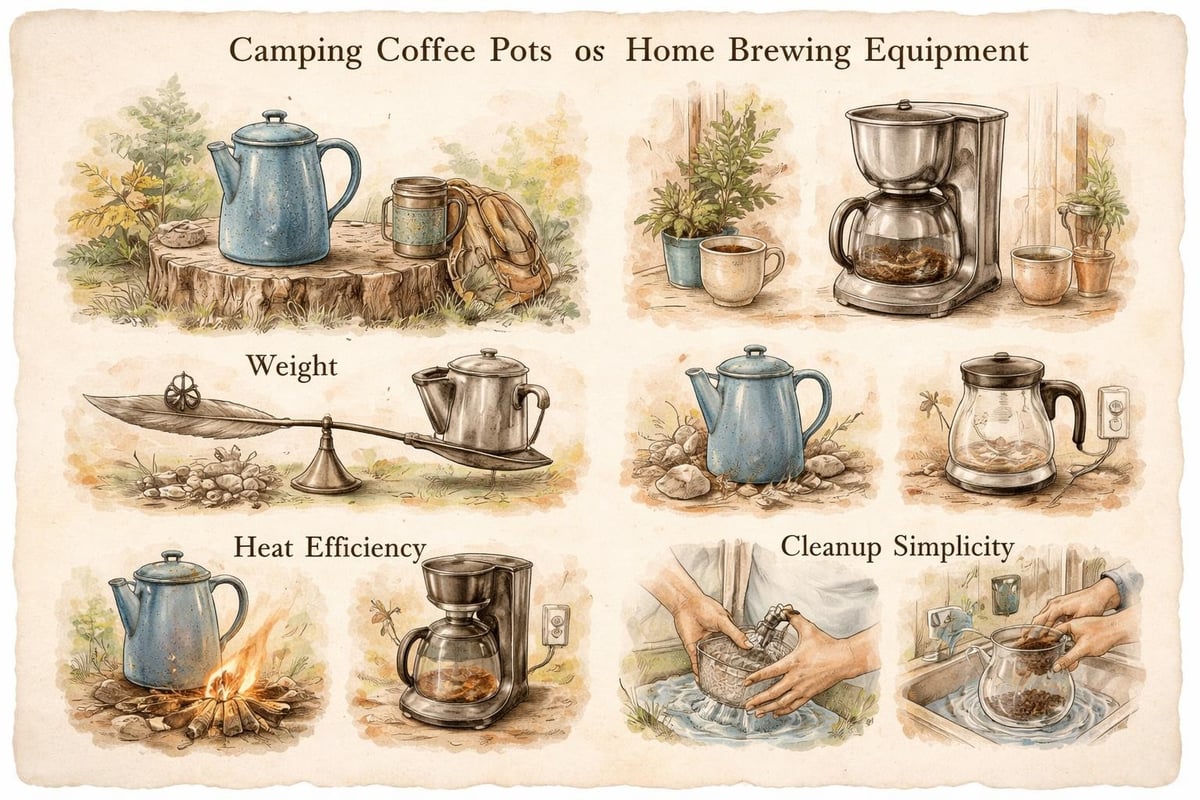 Essential features of camping coffee equipment