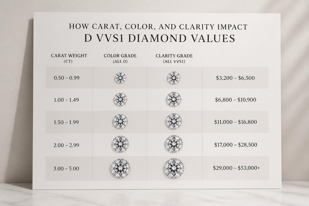 Diamond pricing factors